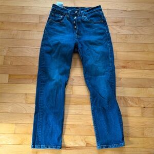 Levi’s 501 dark rinse